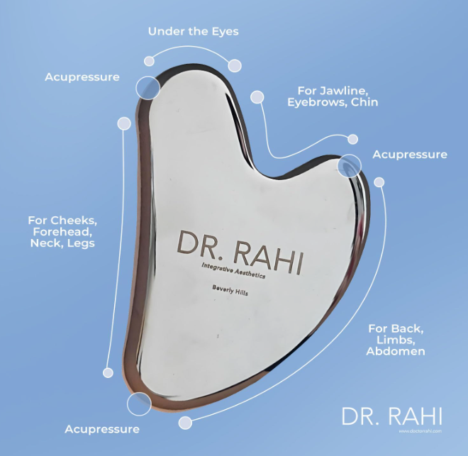 Stainless Steel Gua Sha Facial Tool