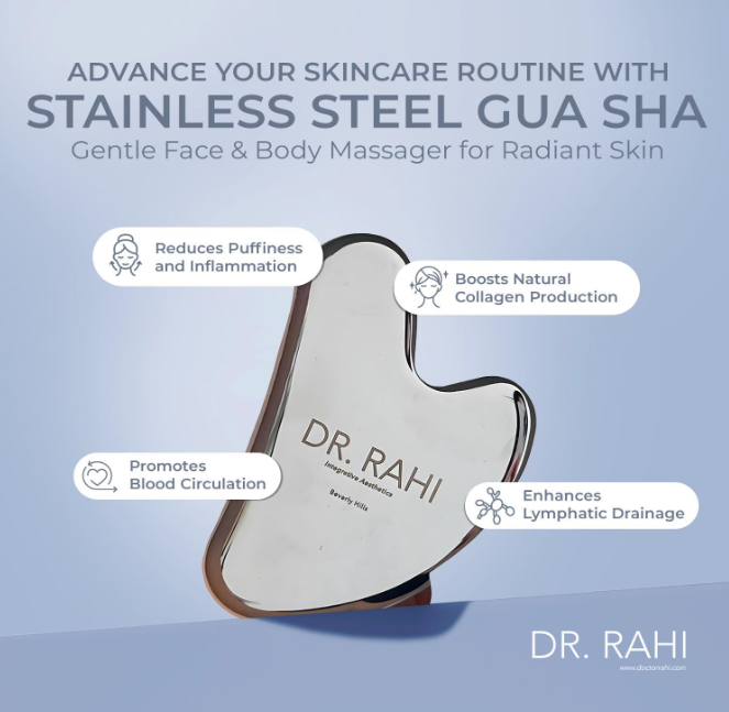 Stainless Steel Gua Sha Facial Tool